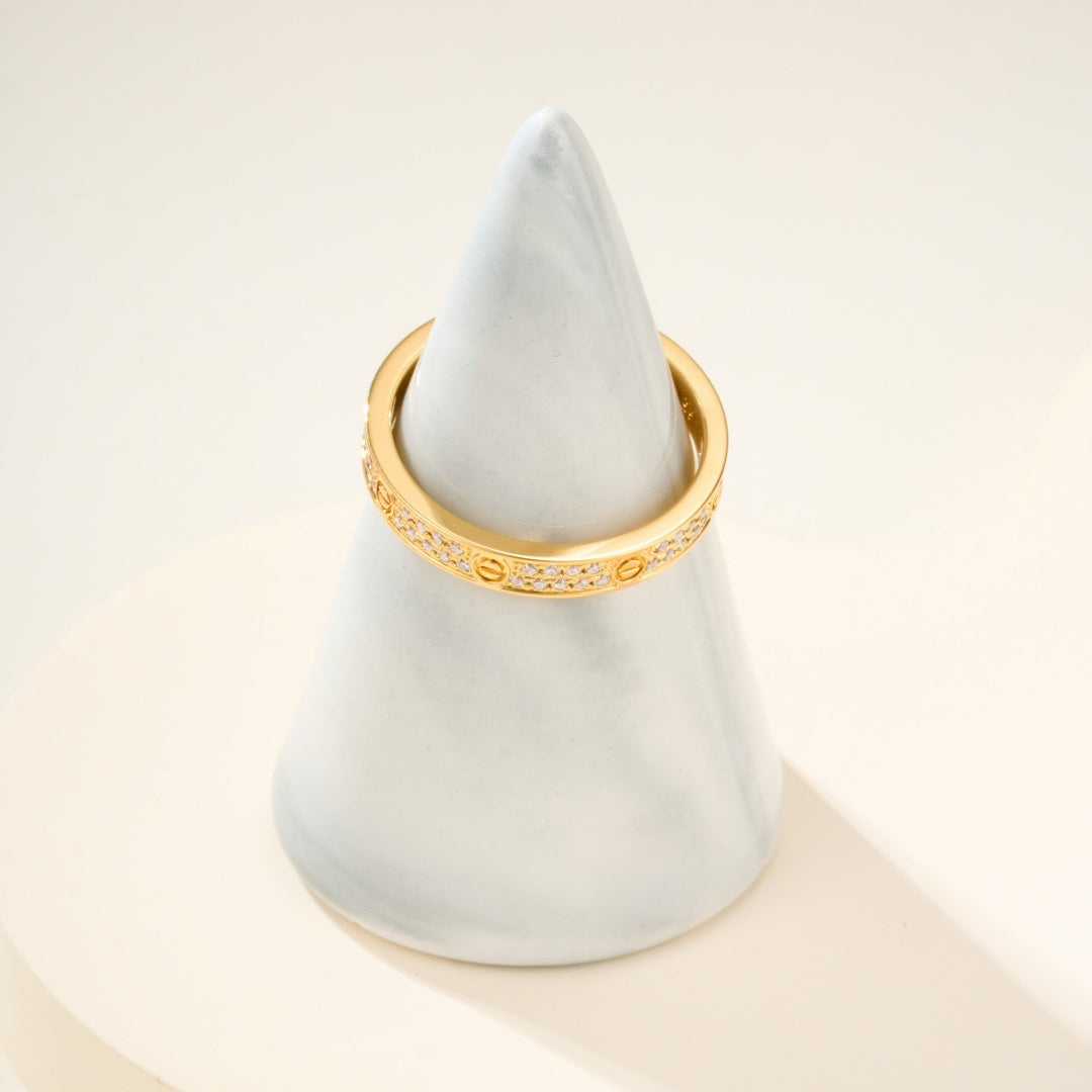 [Stellar Jewelry]LOVE RING 2.65MM DIAMOND