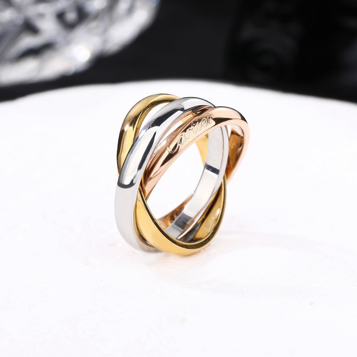 [Stellar Jewelry]TRINITY 3.2MM RING COLLECTION