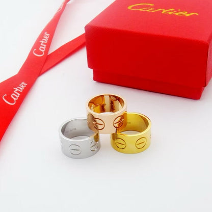 [Stellar Jewelry]LOVE 11MM LARGE RING