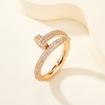 [Stellar Jewelry]JUSTE RING 2.6MM FULL DIAMOND