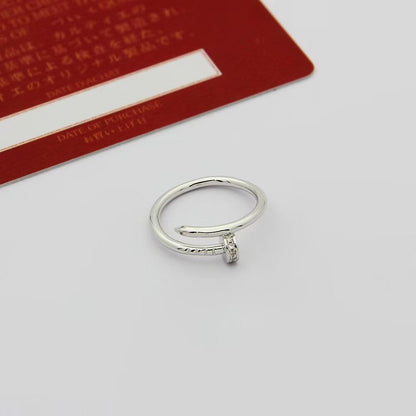 [Stellar Jewelry]JUSTE 1.8MM HALF DIAMOND RING