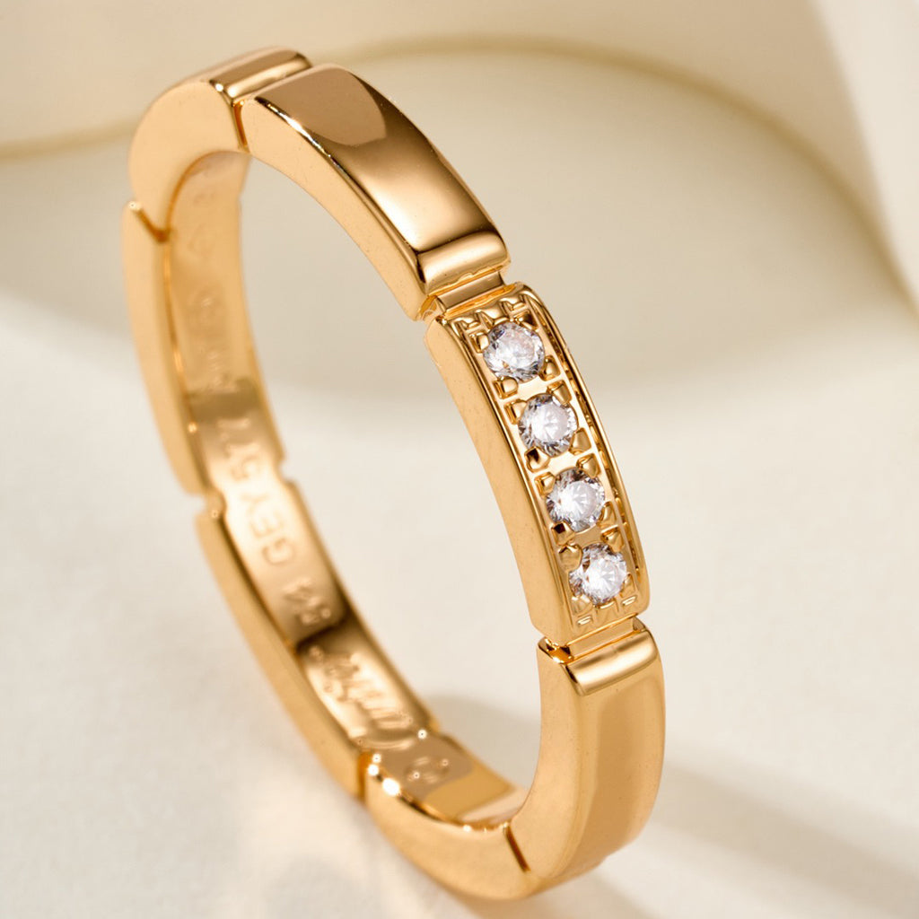 [Stellar Jewelry]MAILLON PANTHERE 4 DIAMOND RING