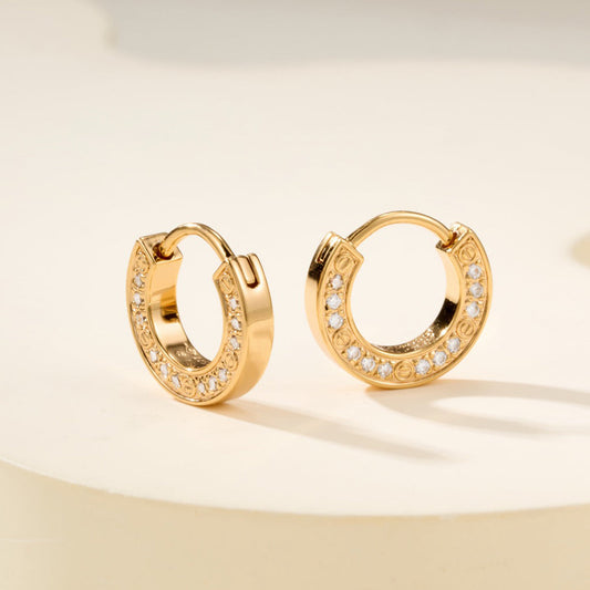 [Stellar Jewelry]LOVE DIAMOND EARRINGS