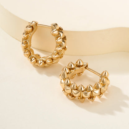 [Stellar Jewelry]CLASH MINI HOOP EARRINGS