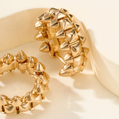 [Stellar Jewelry]CLASH MINI HOOP EARRINGS