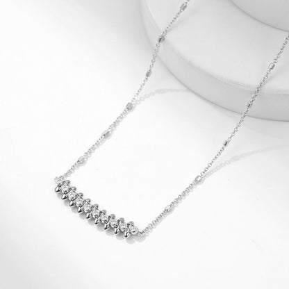 [Stellar Jewelry]CLASH  MEDIUM DIAMOND NECKLACE