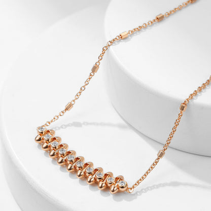 [Stellar Jewelry]CLASH  MEDIUM DIAMOND NECKLACE