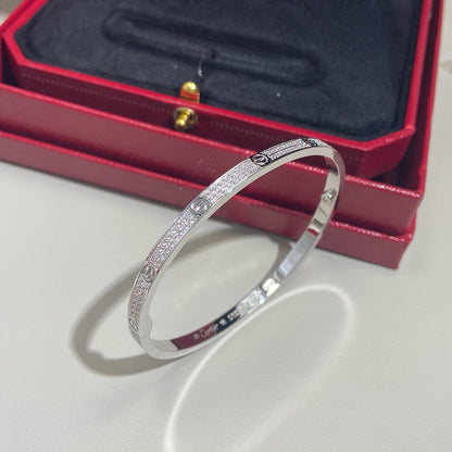 [Stellar Jewelry]LOVE BRACELET 3.65MM DIAMOND-PAVED