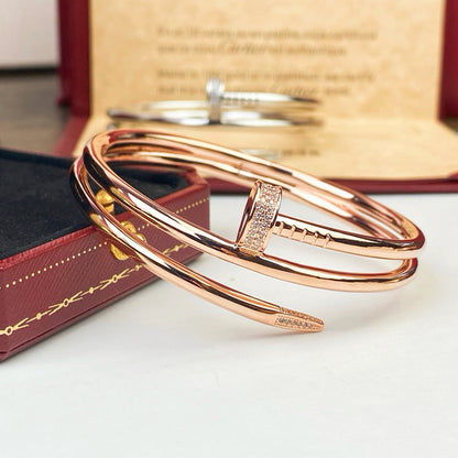 [Stellar Jewelry]JUSTE BRACELET 3.5MM DOUBLE ROW DIAMOND