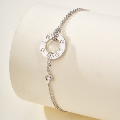 [Stellar Jewelry]LOVE BRACELET 2 DIAMOND