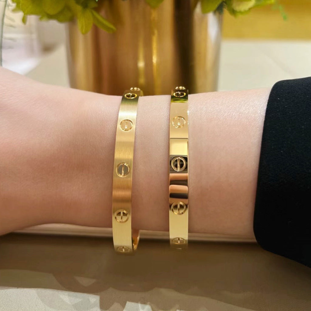 [Stellar Jewelry]LOVE BRACELET 6.1MM BRUSHED