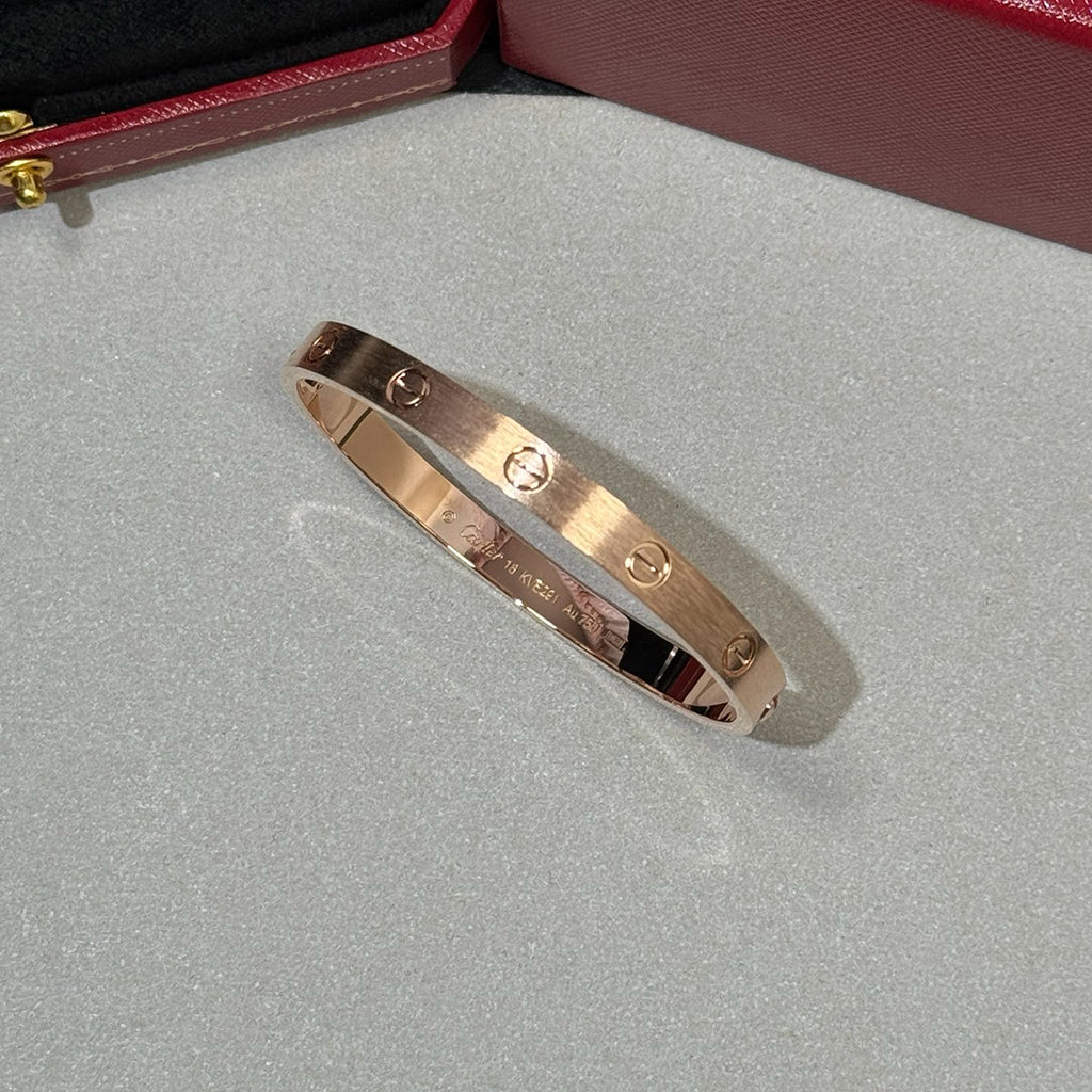[Stellar Jewelry]LOVE BRACELET 6.1MM BRUSHED