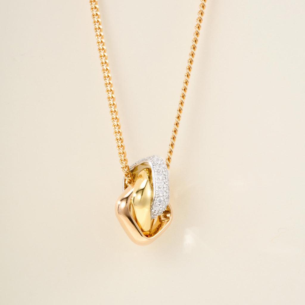 [Stellar Jewelry]TRINITY CUSHION NECKLACE COLLECTION