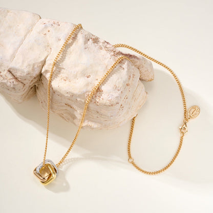 [Stellar Jewelry]TRINITY CUSHION NECKLACE COLLECTION
