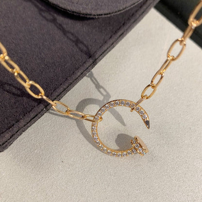 [Stellar Jewelry]JUSTE NECKLACE FULL DIAMONDS