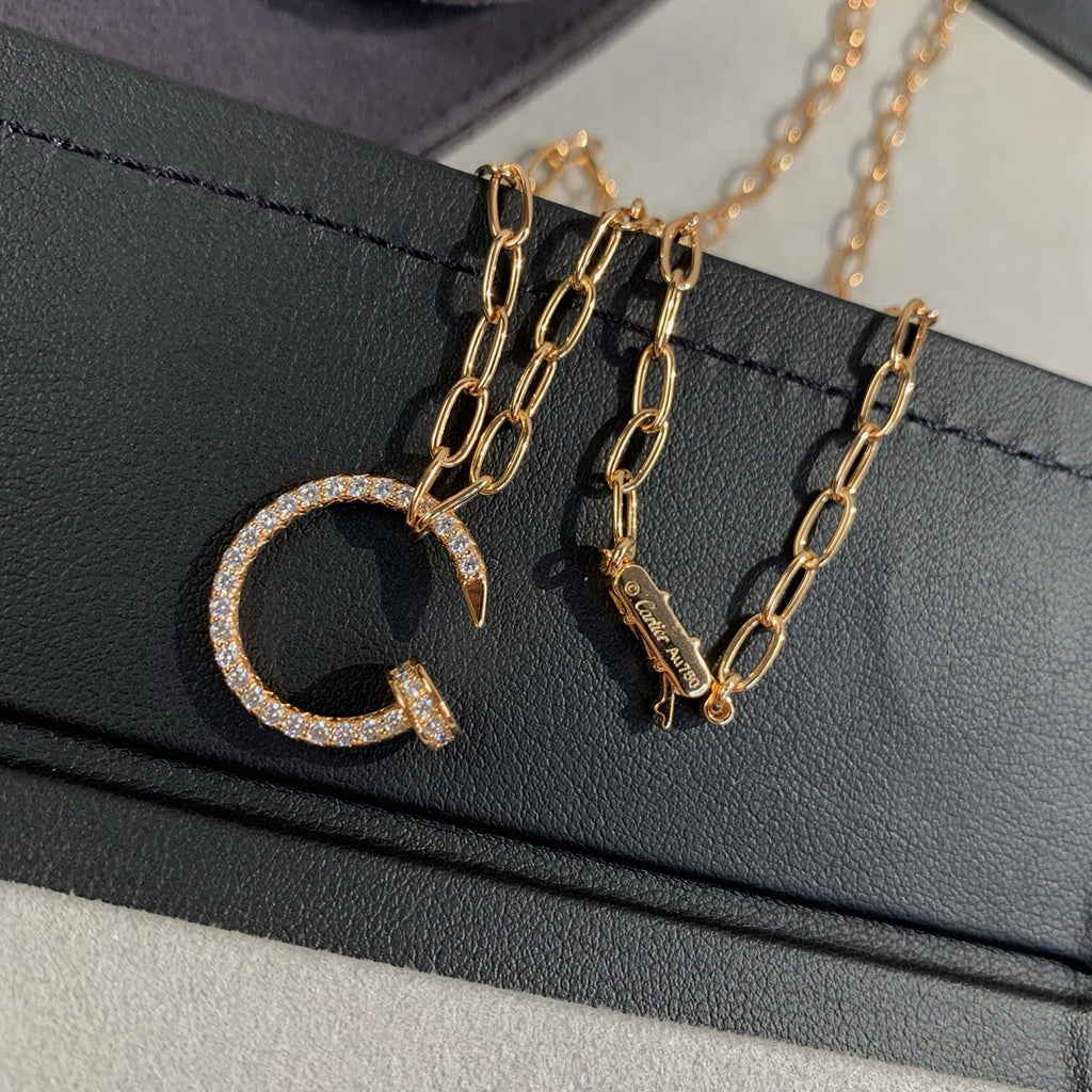 [Stellar Jewelry]JUSTE NECKLACE FULL DIAMONDS
