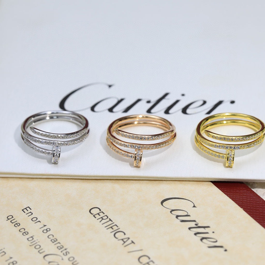 [Stellar Jewelry]JUSTE RING 4.8MM FULL DIAMOND