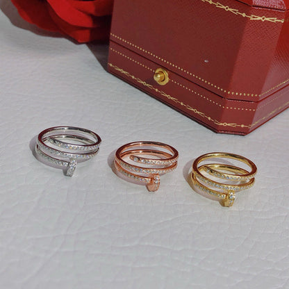 [Stellar Jewelry]JUSTE RING 4.8MM FULL DIAMOND