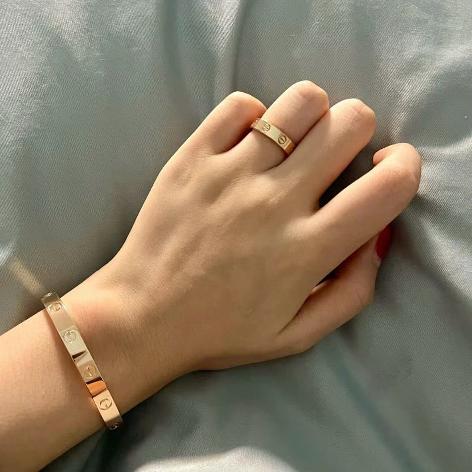 [Stellar Jewelry]LOVE RING 3.6 MM NO DIAMOND