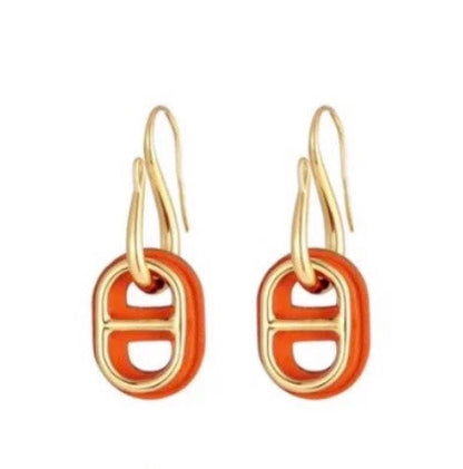 [Stellar Jewelry]HM O'MAILLON GOLD EARRINGS