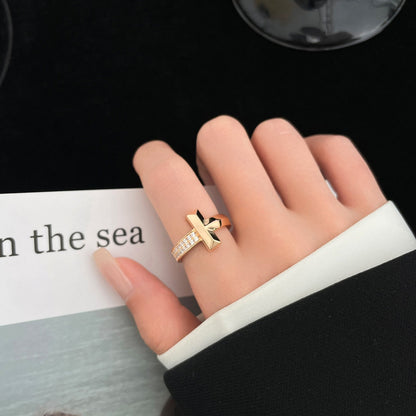 [Stellar jewels]T WIDE DIAMOND RING