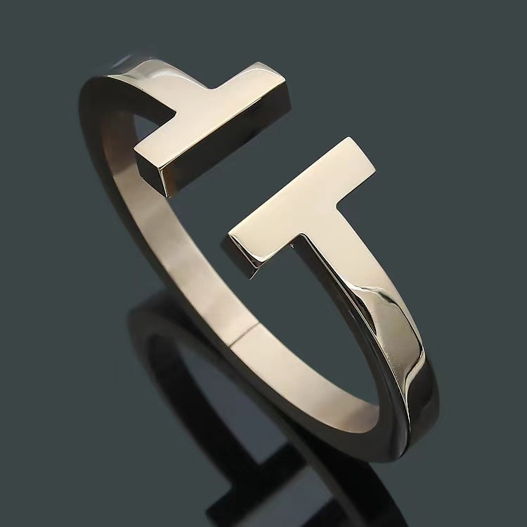 [Stellar jewels]T SQUARE OPEN BRACELET