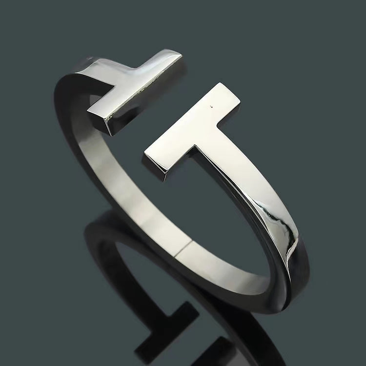 [Stellar jewels]T SQUARE OPEN BRACELET