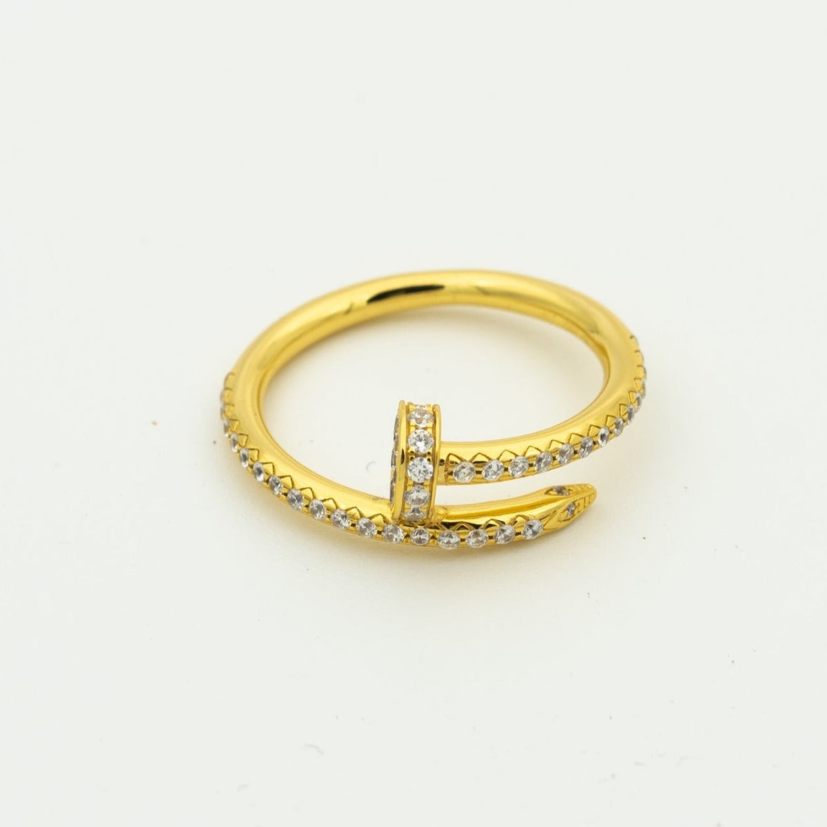 [Stellar Jewelry]JUSTE RING 1.8MM GOLD DIAMONDS