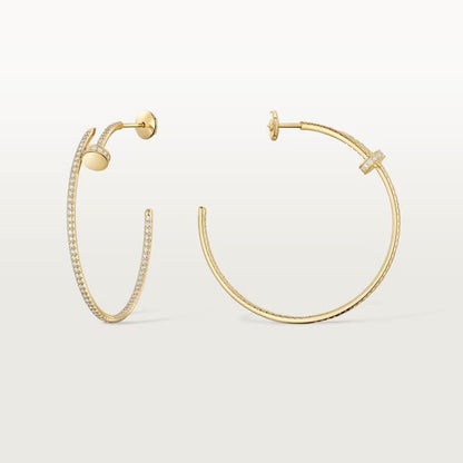 [Stellar Jewelry]JUSTE FULL DIAMOND LARGE EARRINGS
