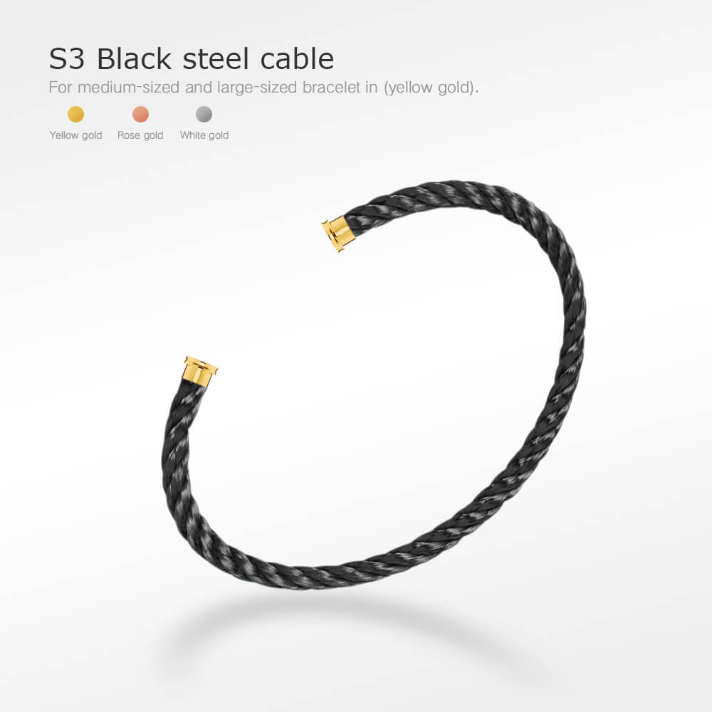 [Stellar Jewelry]FORCE SERIES BRACELET CABLES 50 CHOICES (DIY SELECTION)