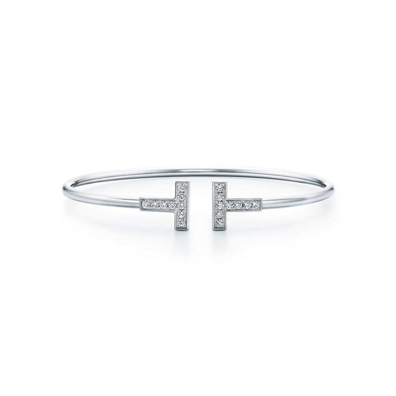 [Stellar jewels]T BRACELET 1.8MM DIAMOND SILVER
