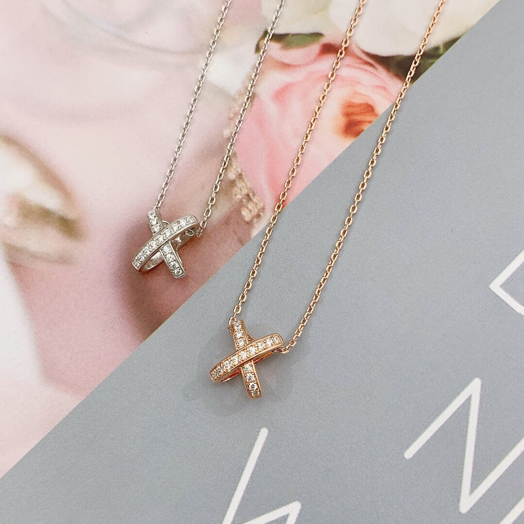[Stellar Jewelry]JEUX DE DIAMOND NECKLACE
