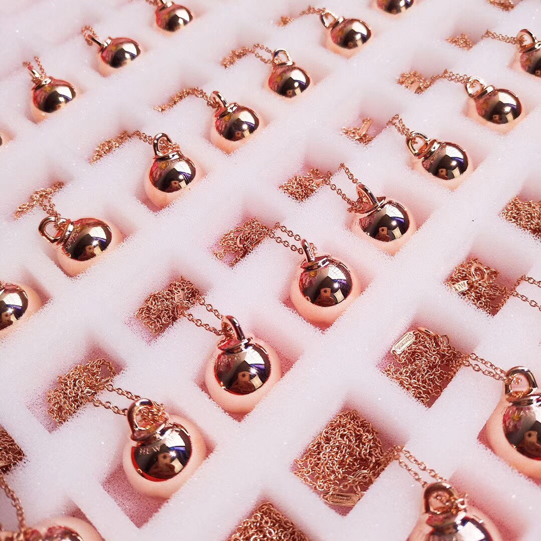 [Stellar jewels]HARDWEAR PENDENTIF BALL ROSE NECKLACE