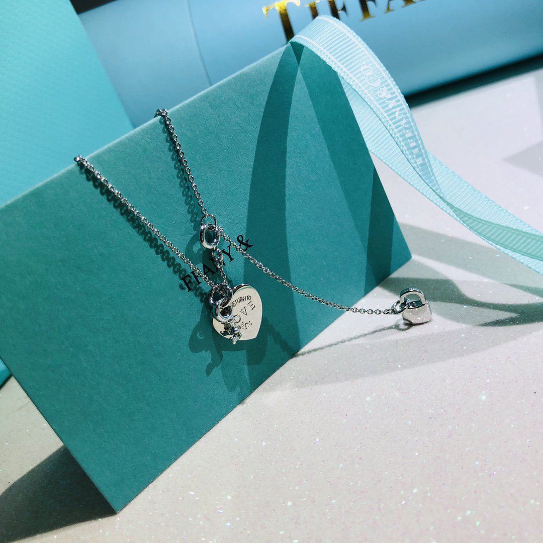 [Stellar jewels]LOVE HEART TAG KEY NECKLACE