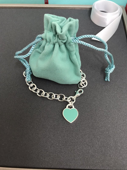 [Stellar jewels]HEART TAG BRACELET SILVER MEDIUM