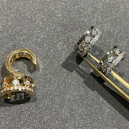 [Stellar Jewelry]MOVE ROMANE EARRINGS DIAMOND