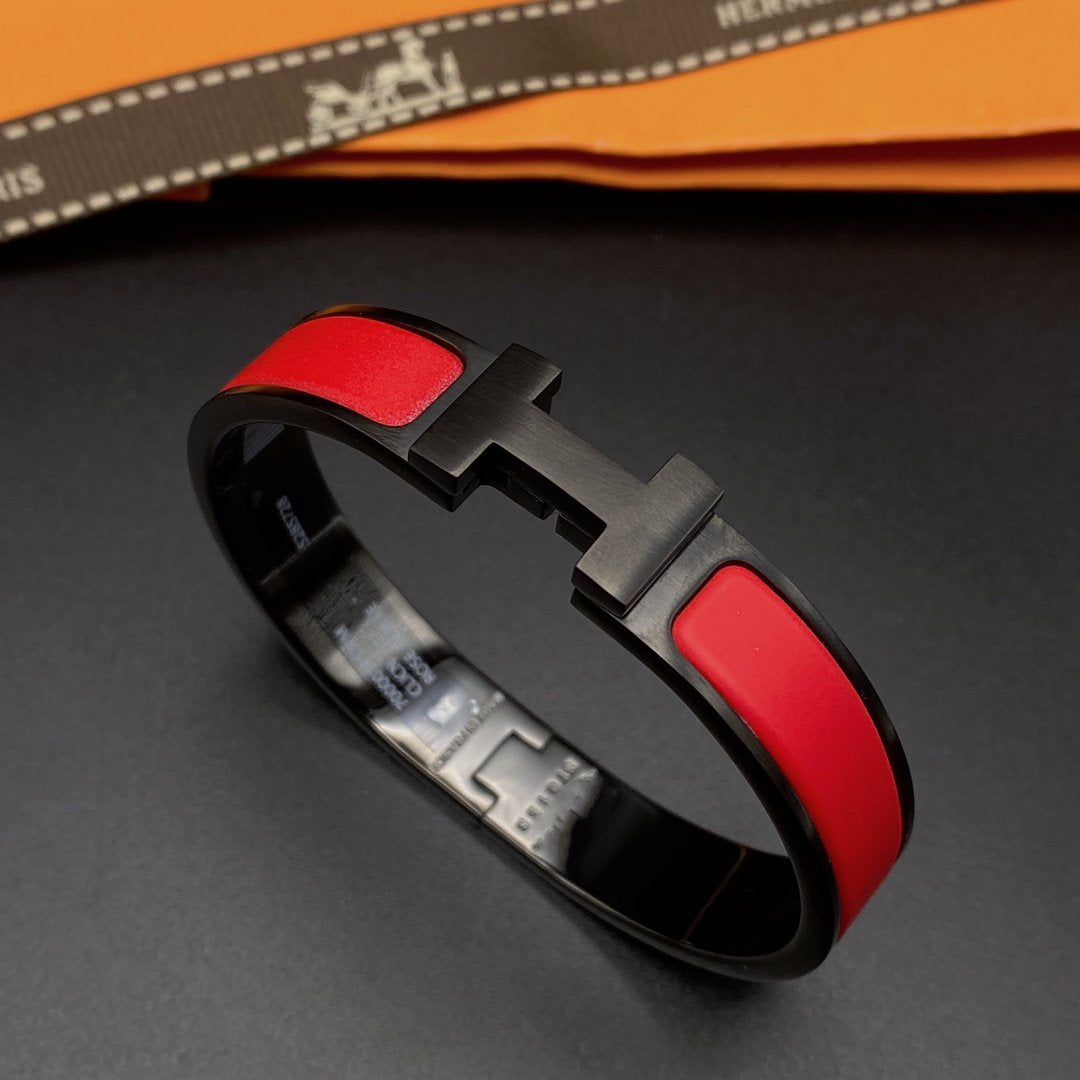 [Stellar Jewelry]CLIC HM SO BLACK RED BRACELET
