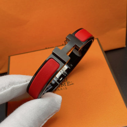 [Stellar Jewelry]CLIC HM SO BLACK RED BRACELET