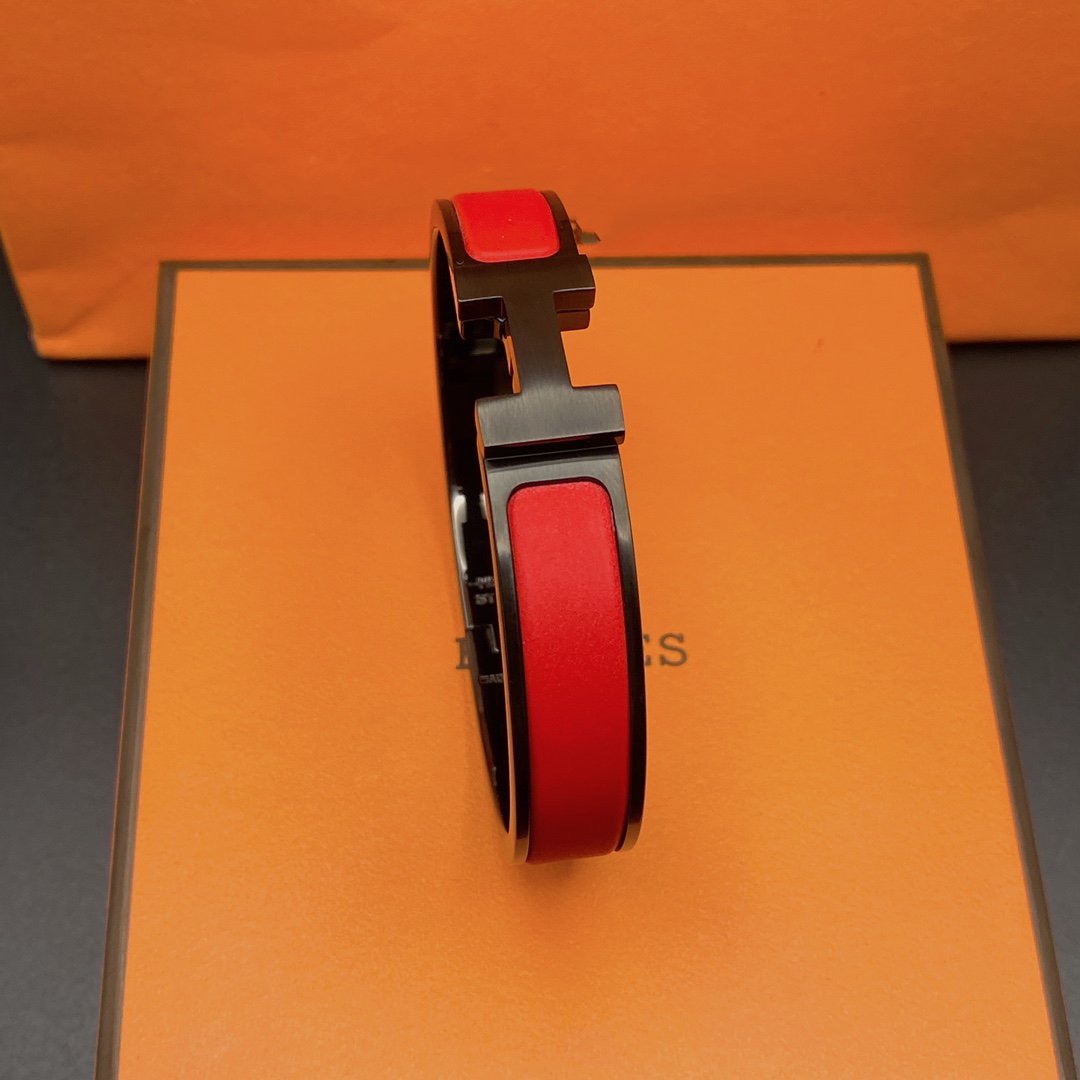 [Stellar Jewelry]CLIC HM SO BLACK RED BRACELET