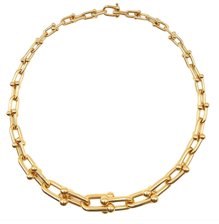 [Stellar jewels]HARDWEAR PINK GOLD CHOKER