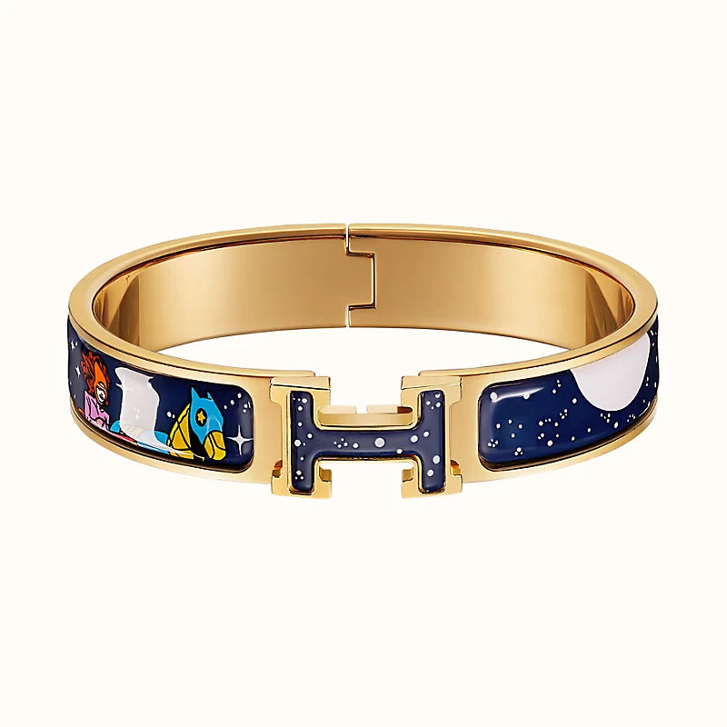 [Stellar Jewelry]H STAR AND MOON BRACELET 12MM
