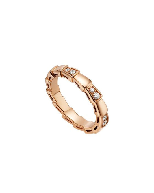 [Stellar Jewelry]SERPENTI RING PINK GOLD  3MM