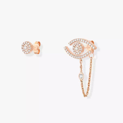 [Stellar Jewelry]Lucky Eye Diamond Earrings