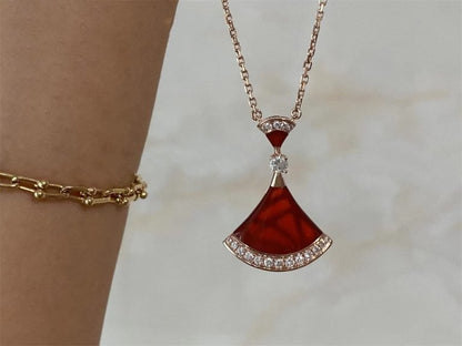 [Stellar Jewelry]DREAM NECKLACE CARNELIAN DIAMOND