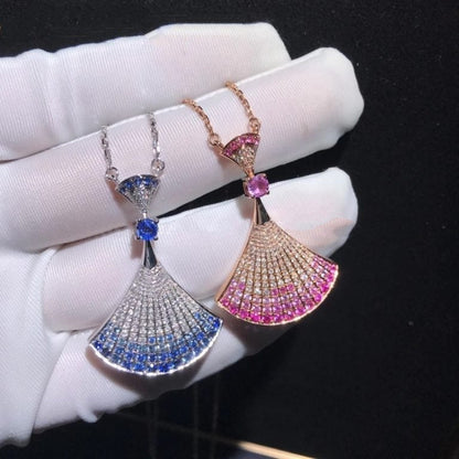 [Stellar Jewelry]DREAM NECKLACK DIAMOND PINK GOLD