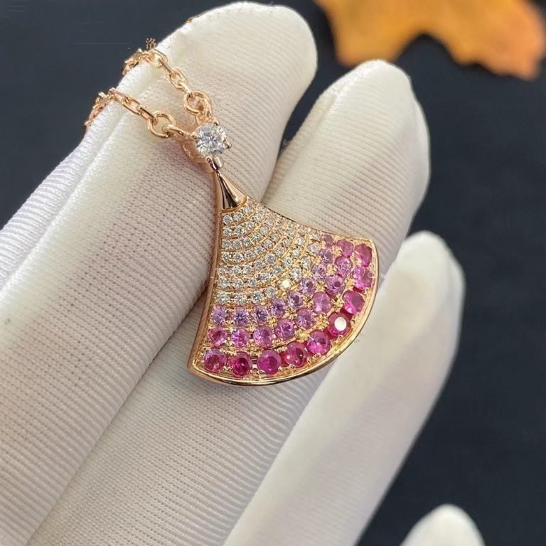 [Stellar Jewelry]DREAM NECKLACE PINK GOLD PINK DIAMOND