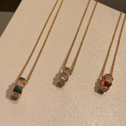 [Stellar Jewelry]SERPENTI PEDANT DIAMOND NECKLACE