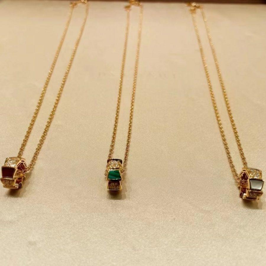 [Stellar Jewelry]SERPENTI PEDANT DIAMOND NECKLACE