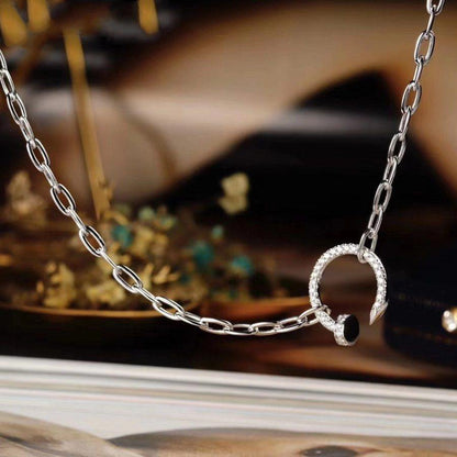 [Stellar Jewelry]JUSTE NECKLACE FULL DIAMONDS