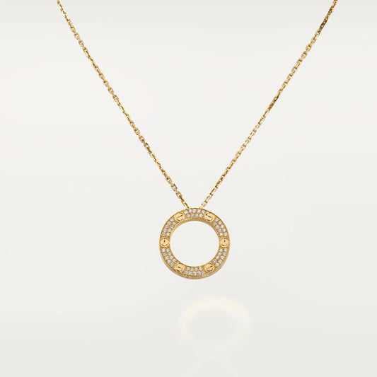 [Stellar Jewelry]LOVE NECKLACE ADJUSTABLE ROSE GOLD
